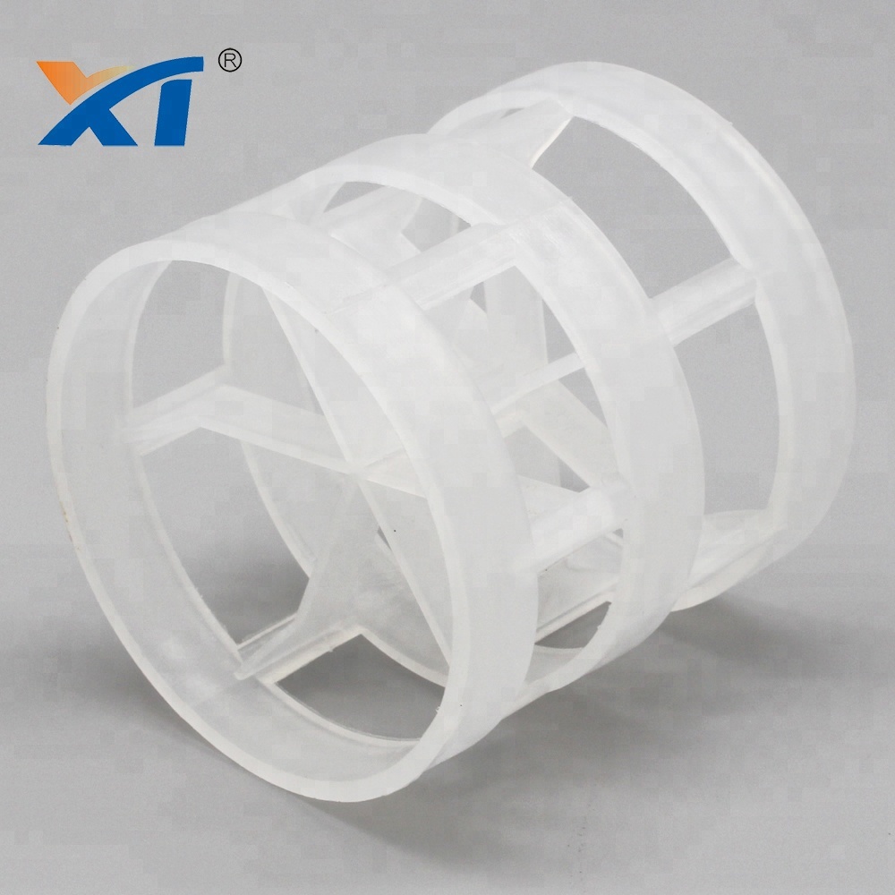 Plástico de PVC PP PE torre aleatoria embalaje plástico anillo de palio plástico