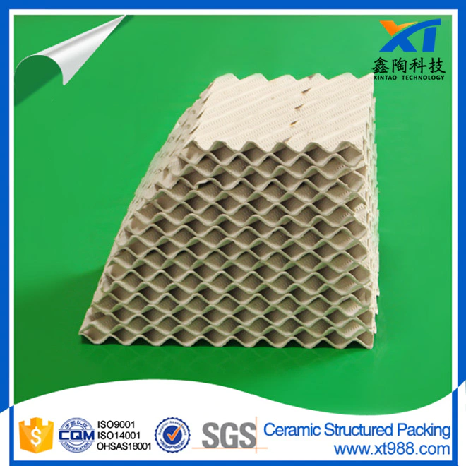 High Quality Light Ceramic Structured packing for cooling tower