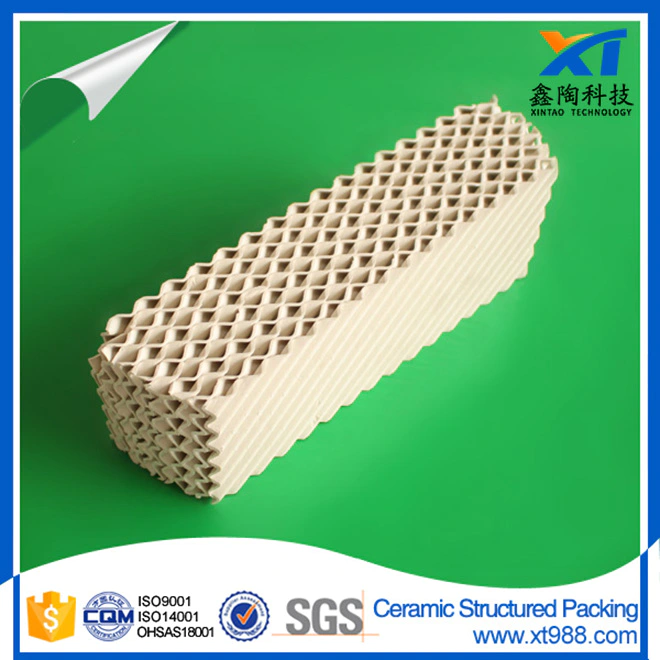 Высококачественная легкая керамическая структурированная насадка для градирни