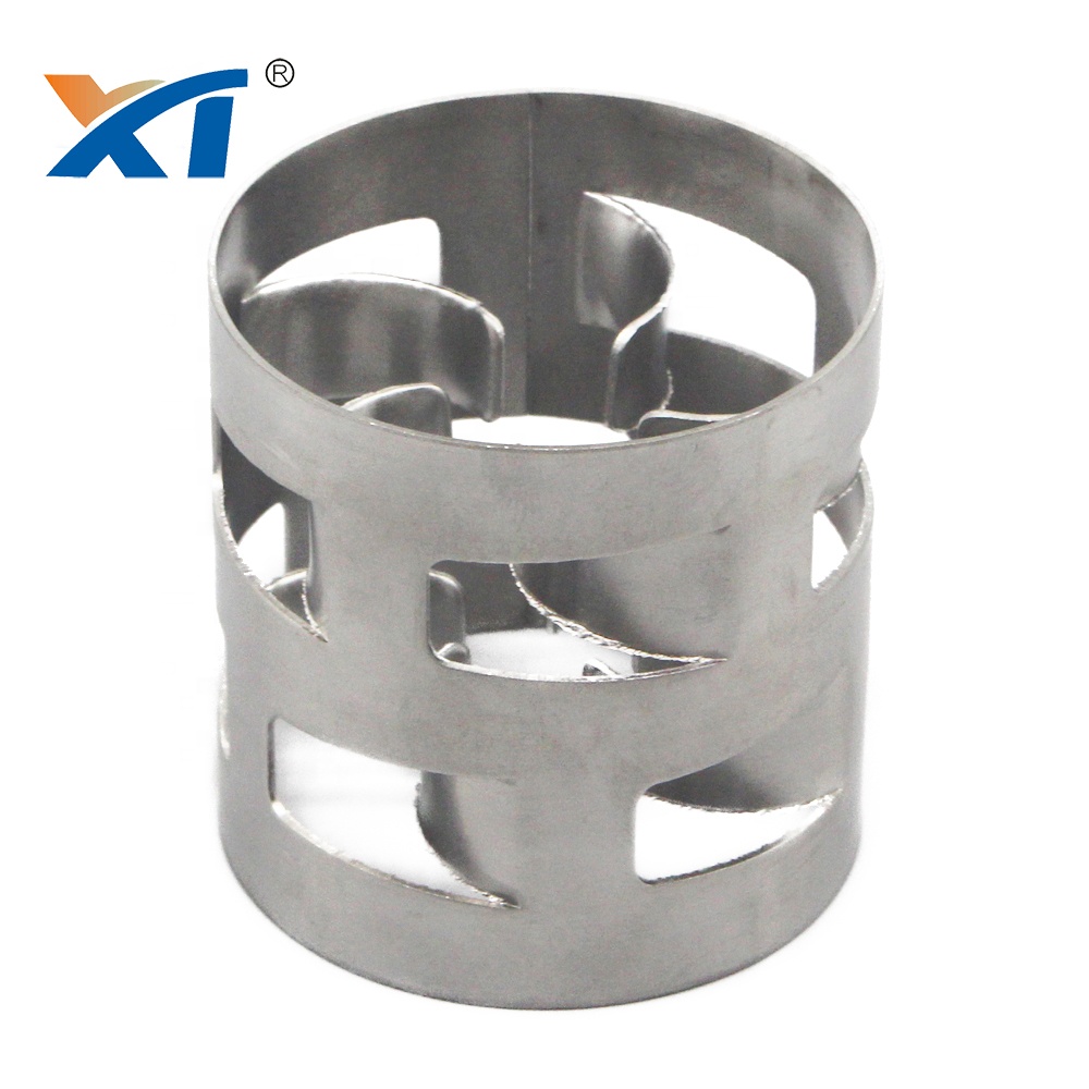 304L Embalaje de acero inoxidable Metal Pall Ring anillo de palio metálico para torre de absorción