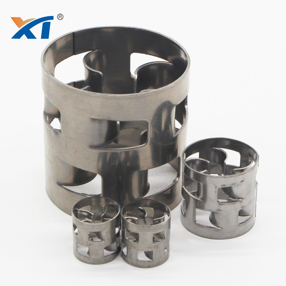 XINTAO الفولاذ المقاوم للصدأ 2205 SS316l حلقة معدنية شاحبة حلقة معدنية لبرج الامتصاص