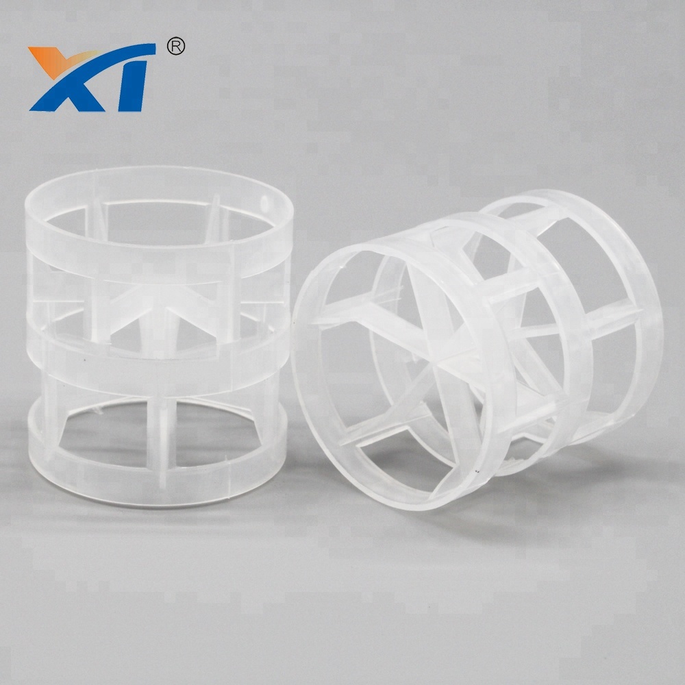 Anillos protectores de plástico XINTAO PP, PVC, CPVC, PVDF en anillos protectores de plástico para embalaje de depuración