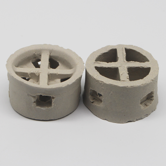 Xintao chemical tower packing ceramic cascade mini ring saddles
