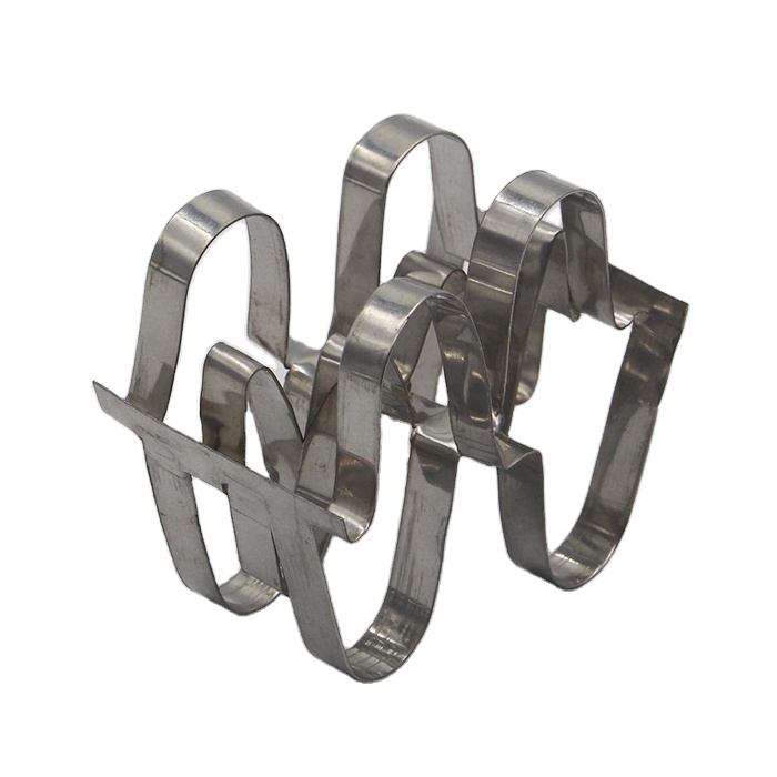 Fabricante XINTAO SS304 embalaje de torre anillo raschig metálico Medios de embalaje de torre de anillo Raschig de metal