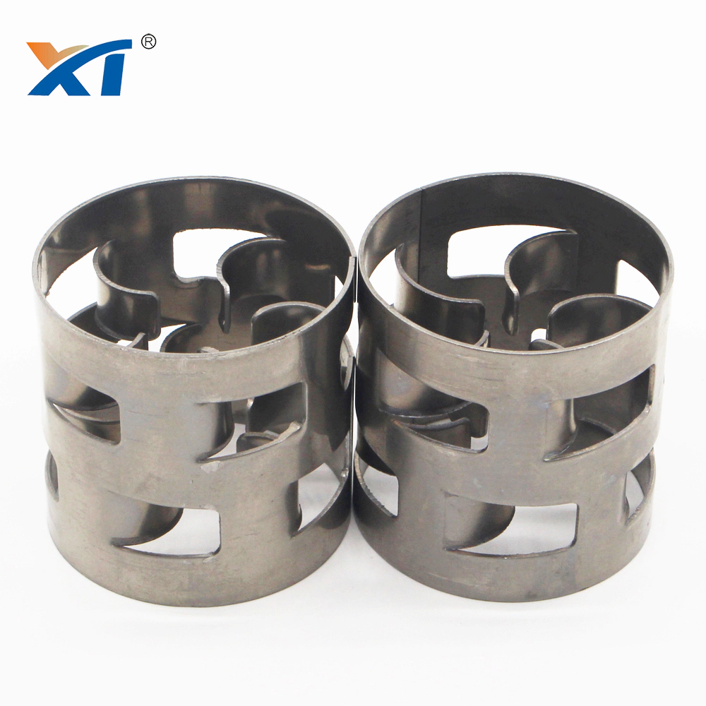 XINTAO stainless steel 2205 SS316l metal pall ring metallic pall ring for absorption tower