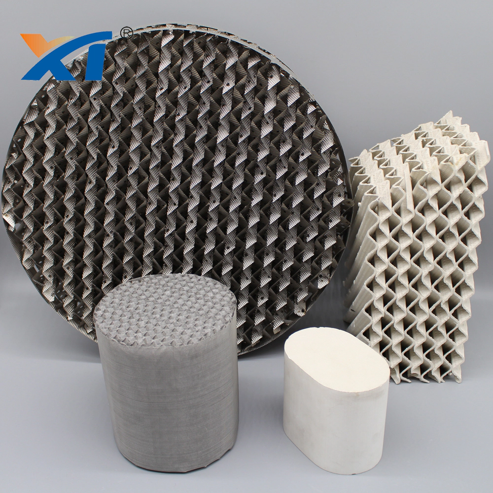 SS304 SS316 Metal structured packing for distillation