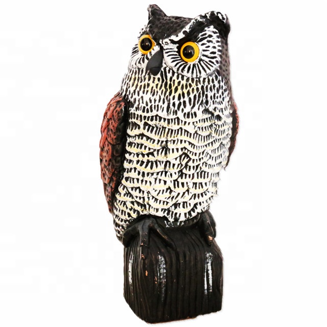 OSGOODWAY8Factory Outlet Beautiful creative garden ornaments holding welcome garden decor owl