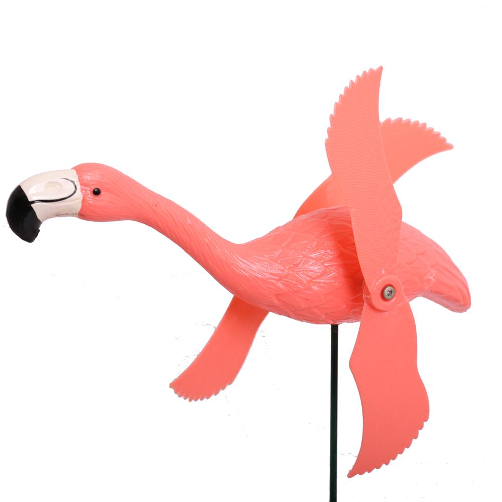 Osgoodway8 Factory direct sale Professional garden windmill plastic flamingo fun decor with Free shipping