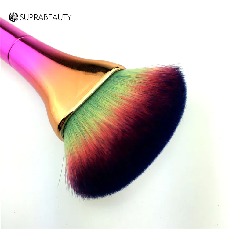 Wholesale unicorn foundation rainbow makeup brush