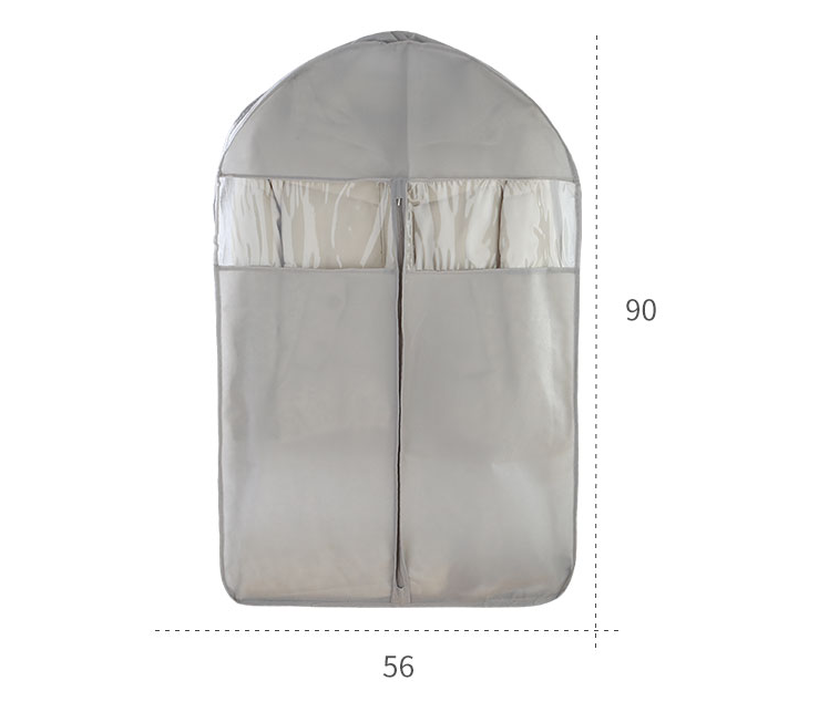 Hot Clothes Hanging Garment Dress Clothes Suit Coat Dust Cover Home Storage Bag Pouch Case Organizer Wardrobe Hanging Clothing