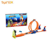 Wholesale Orbit Set Toys Double-loop Catapult Spider Game Race Car Track Toy