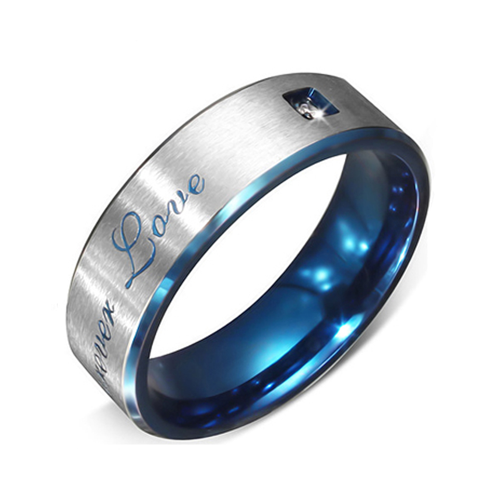 customized engravings OEM jewelry man or woman stainless steel fancy rings
