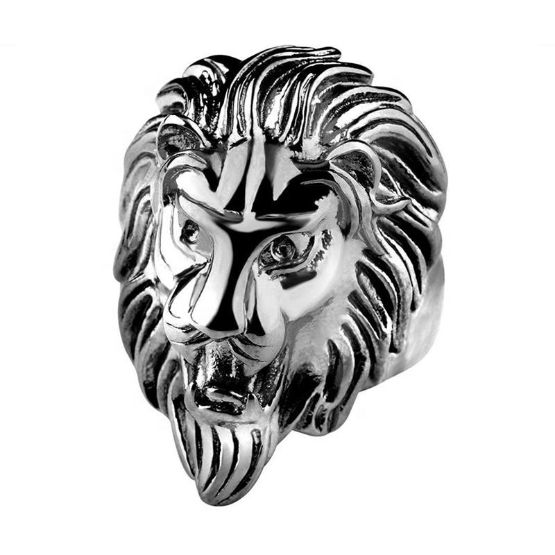 product-BEYALY-Cheap neat for unisex cool stainless steel lion gold ring-img-2