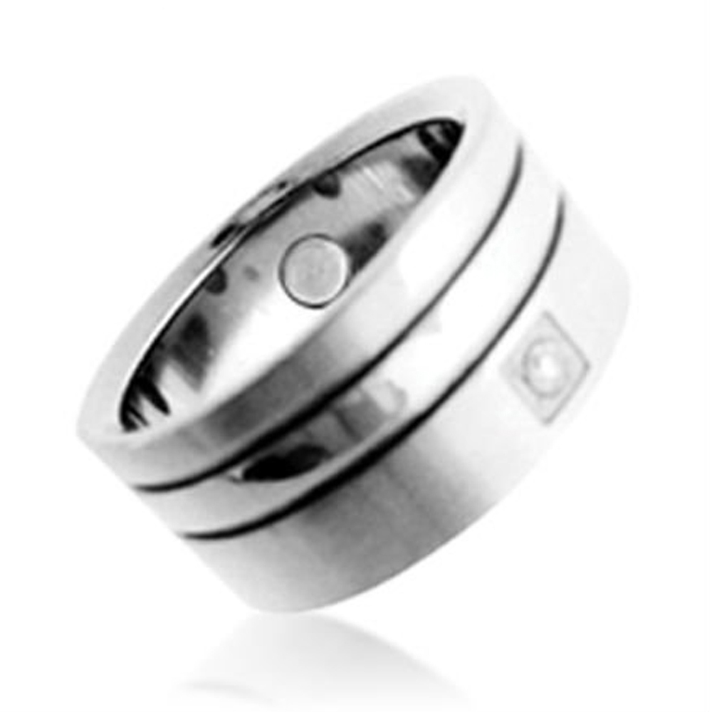 New model shiny smart woman stainless steel bear ring