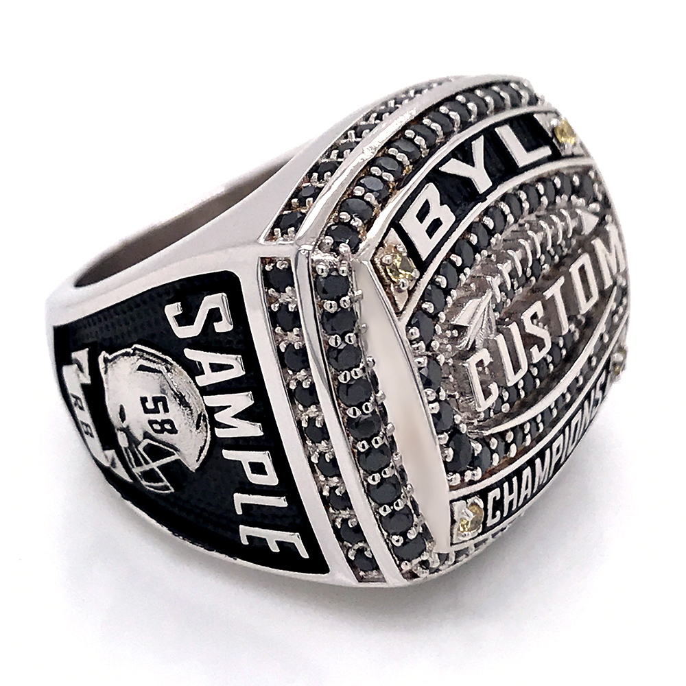 Cheap Stainless Steel Championship Customized College Ring