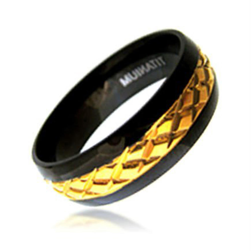 product-Rose gold color men shiny stainless steel rings wholesale-BEYALY-img-3