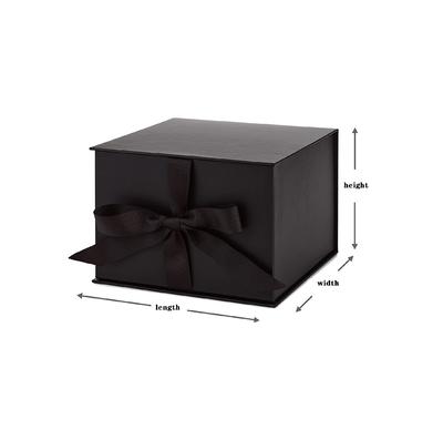 New designGift Box With Silk Ribbon,Jewel Paper Case With Custom Logo