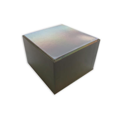 Decorative Custom Square Small Skincare Cardboard Paper Laser Packaging Box