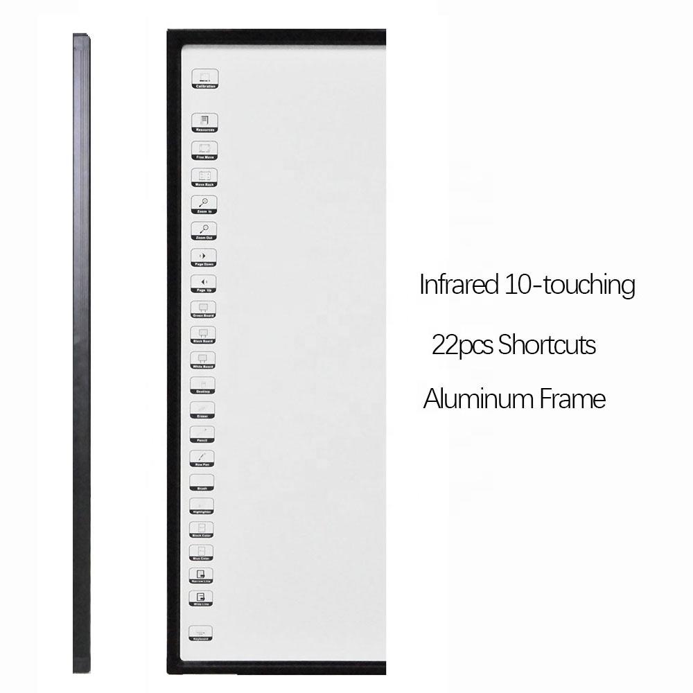 Smart interactive whiteboard manufacturers finger touch interactive whiteboard