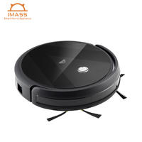 CE FCC Rohs 800 ml Dust Bin and 350 ml Water Tank Multi Function oem robot vacuum cleaner