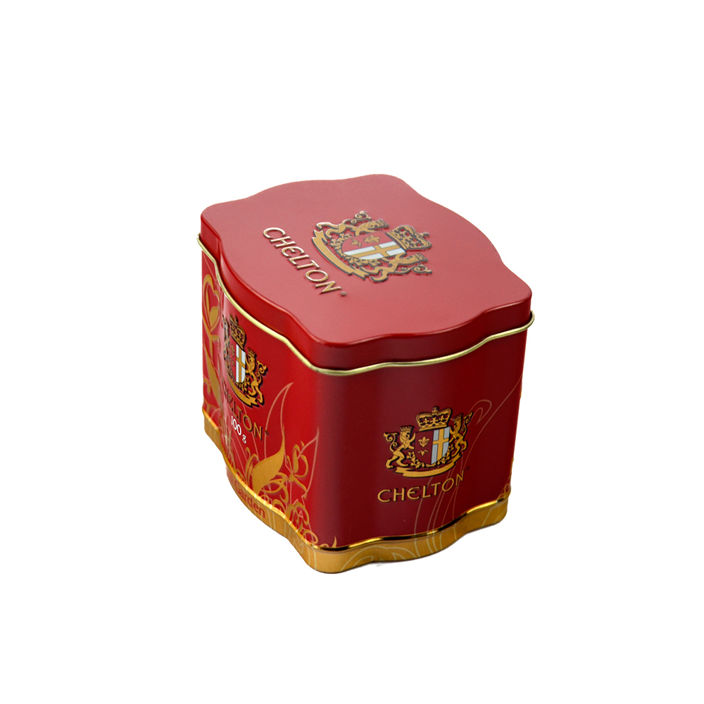 Wholesale custom tea tin canstea container factory price empty can