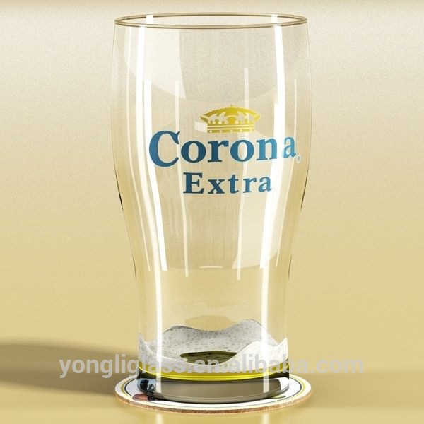 High quality cheap beer glass ,custom drinking beer glasses