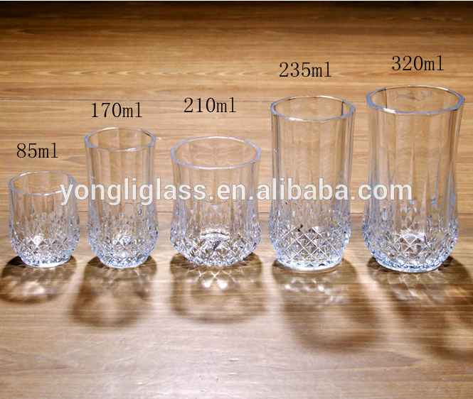 2018 new style high quality unique crystal beer cup/ glass wine bottles/ clear glass beer steins