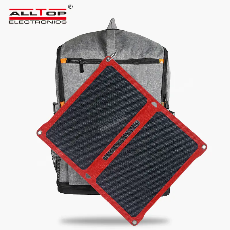 ALLTOP China factory direct sell 14w 6V folding foldable solar cell solar panel