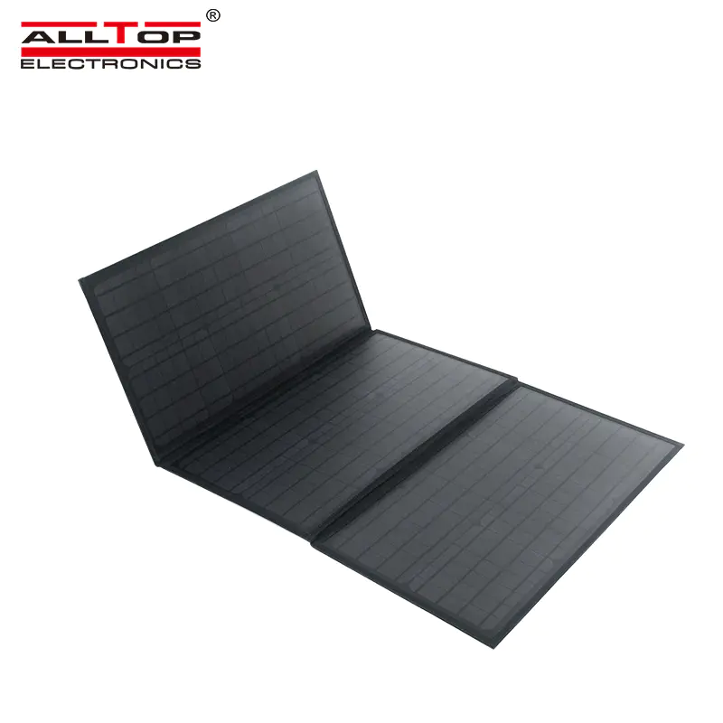 ALLTOP High quality 100w 4 folds solar panel portable folding solar panels for camping