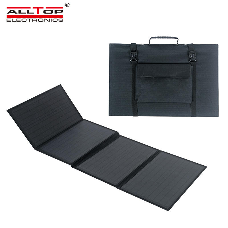 ALLTOP High efficient power generation Lightweight waterproof portable foldable solar panel