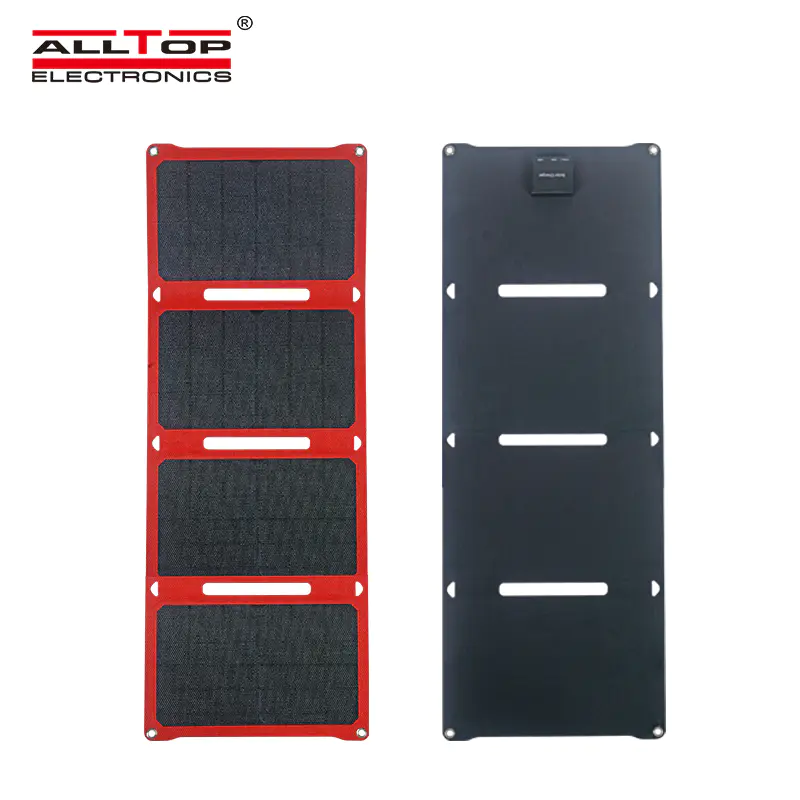 ALLTOP High quality Portable USB interface can charge mobile phones tablets power banks foldable solar panel