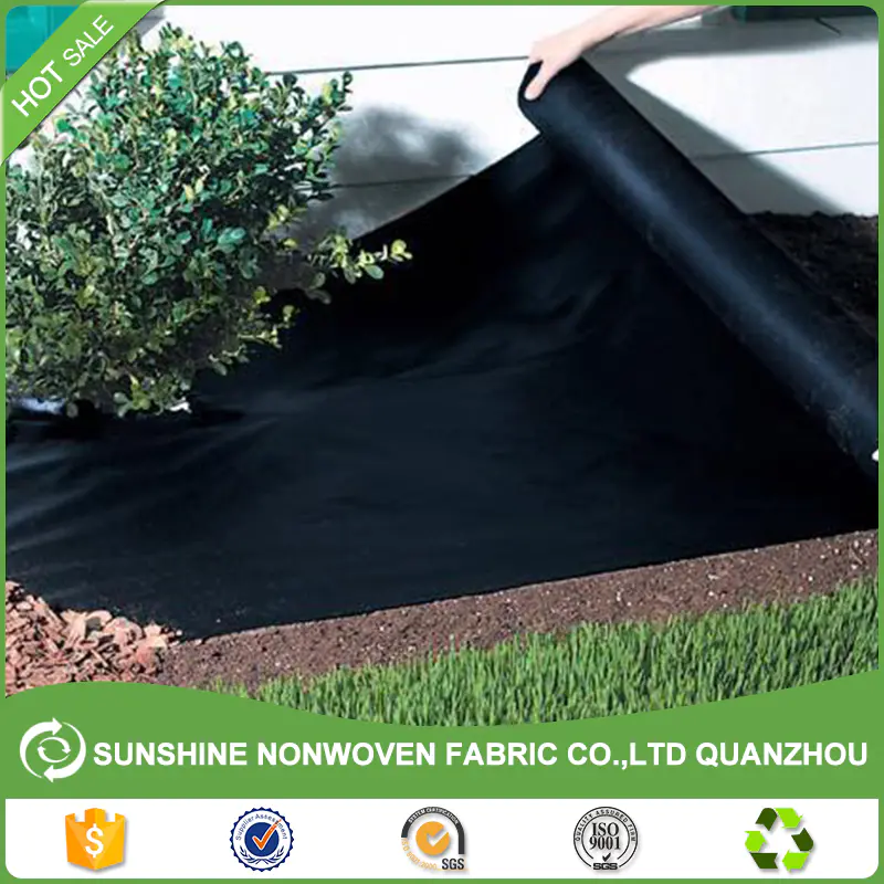 UV stabilized agricultural pp nonwoven weed control mat