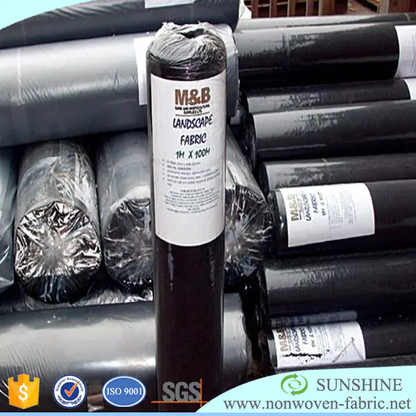 Spunbond nonwoven fabric weed control cloth , weed control mat