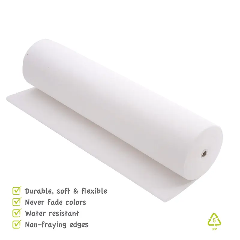 White Agriculture Cover Weed Control Mat Nonwoven Fabric