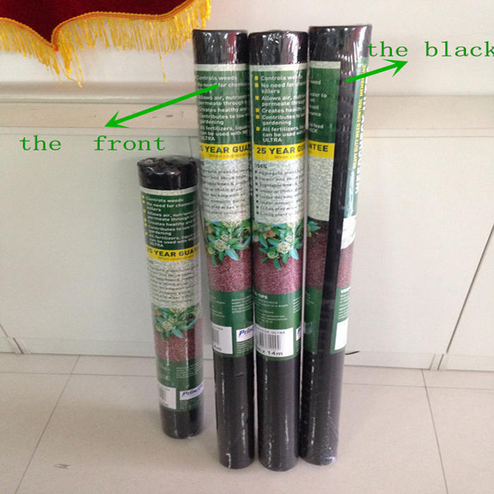 Nonwoven Polypropylene Weed Barrier Landscape Fabric 50g/m2x1mx25m