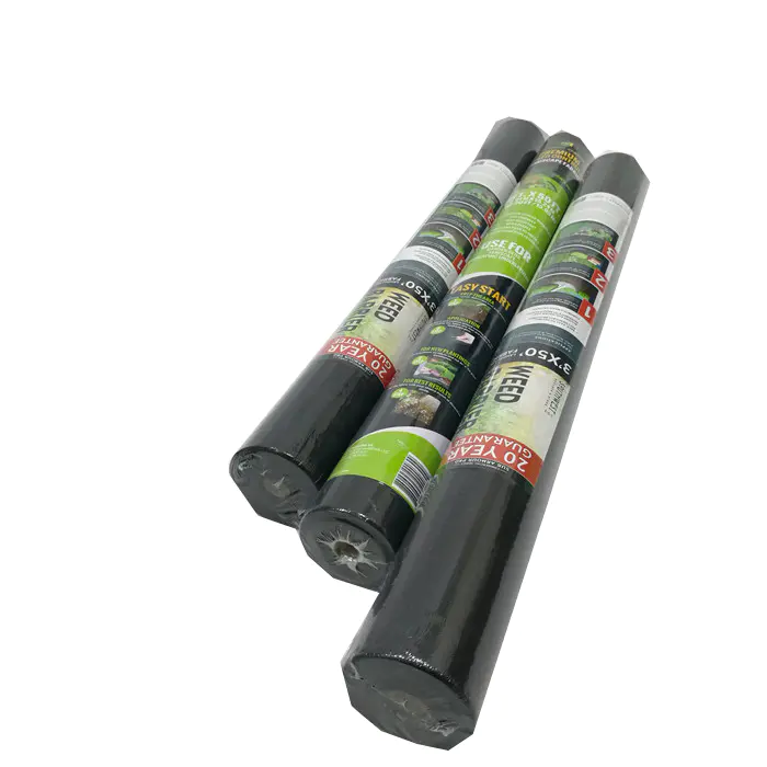 Black tnt nonwoven fabric, PP spunbond garden cloth, nonwoven fabric for weed control