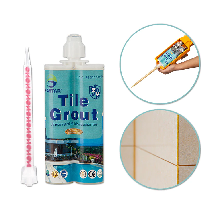 Eco-friendly Water Resistant Mildew Proof Ceramic Tiles Epoxy Joint Filler For Villa