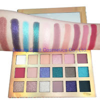 OEM Brand Quality Customized Eyeshadow Palette Cosmetics Makeup Kit Manufactory