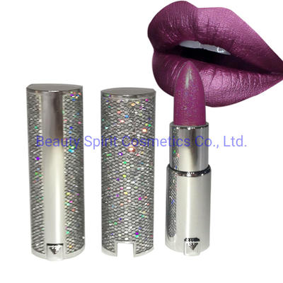 OEM Kisproof Lipgloss Cosmetics Makeup Long Lasting Glitter Matte Lipstick