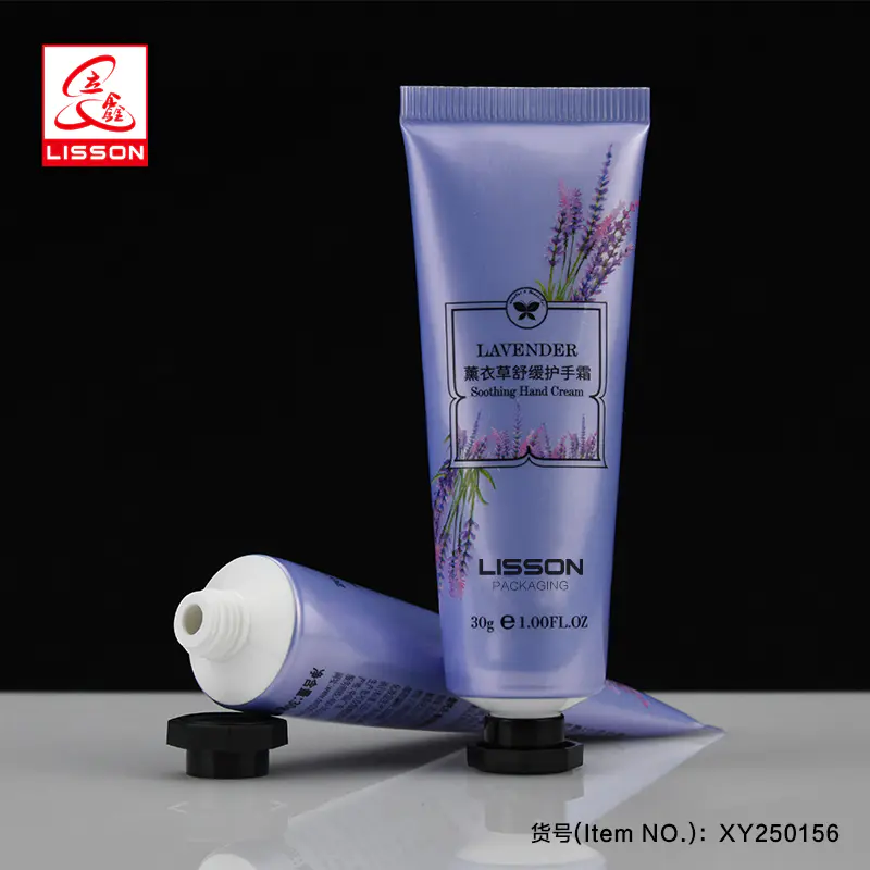 30g empty custom Cosmetic skincareHand Cream tubes packaging