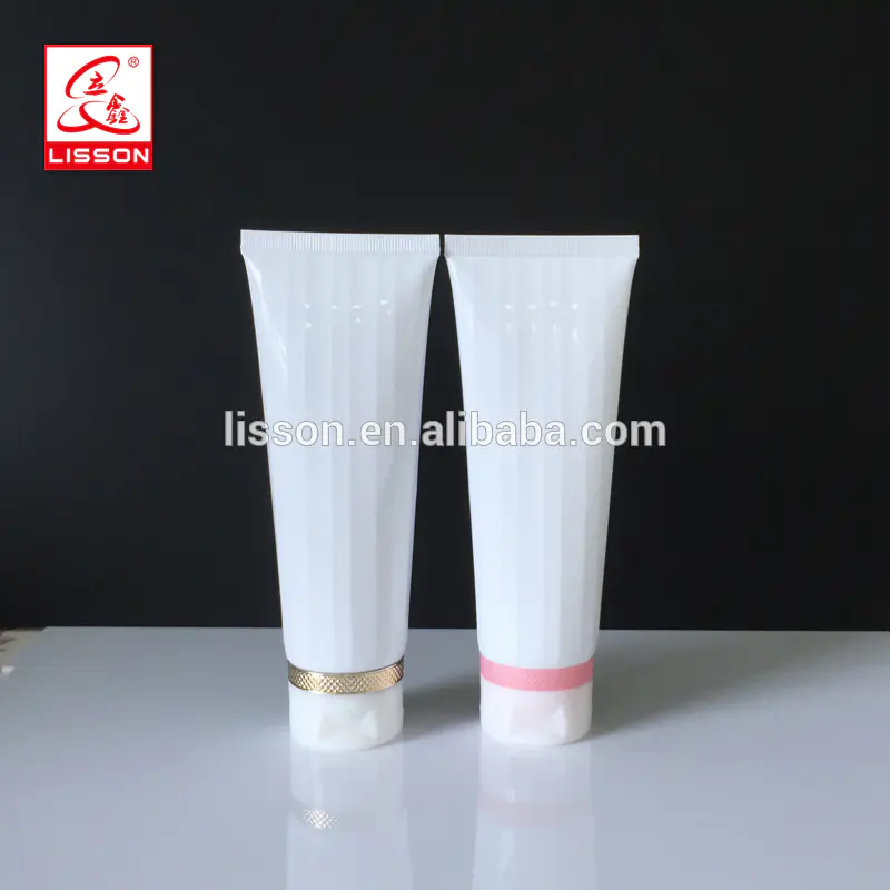 120ml Hand Cream Cosmetic Plastic Tube With Flip Top Cap