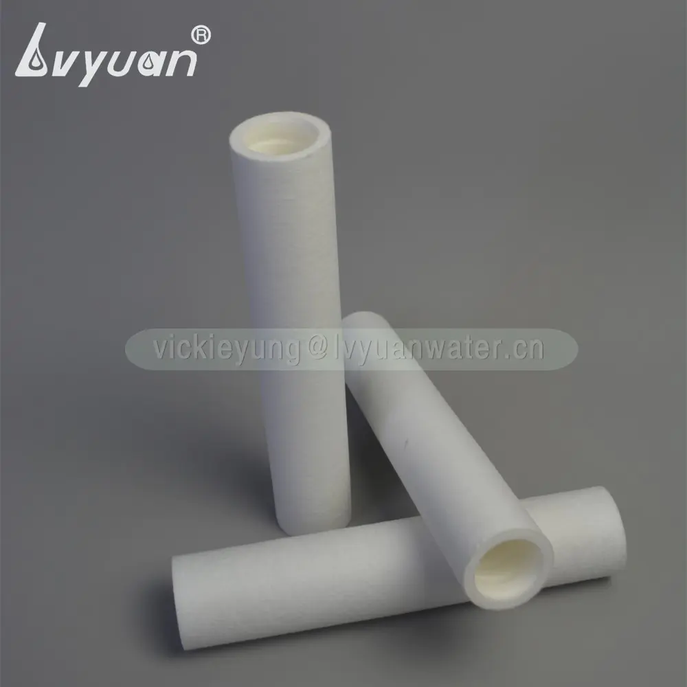 BB big blow rate spun PP polypropylene composite carbon filter 5 microns sediment filter cartridge with 10x4.5 inch