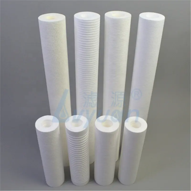 1/5/25 micron Pre-filtration 20/30/40'' inch PP Meltblown Cartridge for RO water Pre-filter