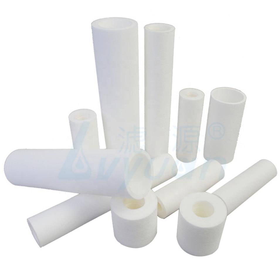 Different diameter spun water filter spare parts polypropylene PP water filter element for 25 micron water treatment filter
