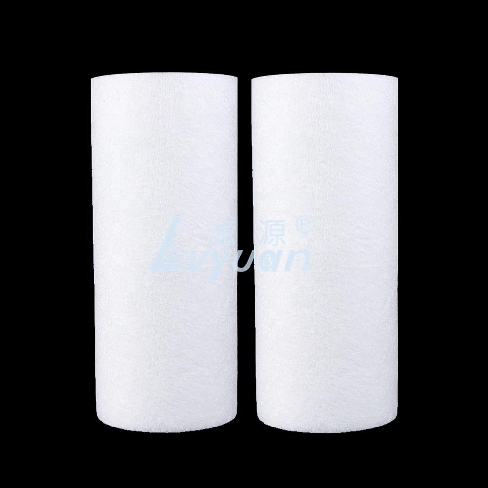 water purification sediment water filter cartridge pp filter with clear filter housing