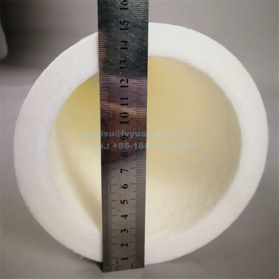 10um Porous Plastic PP bond 5 micron spun polypropylene filter cartridge for gas air water purification spare parts