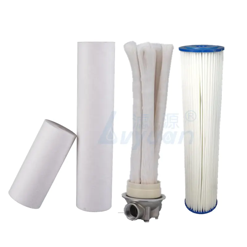 5 micron PP 20 inch jumbo filter cartridge for Activated Carbon Block UF membrane Pleated Sediment water filter cartridges