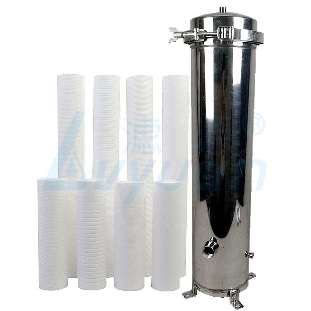 40 inch pp water filter cartridge with cartridge housing for RO plant pre filtration
