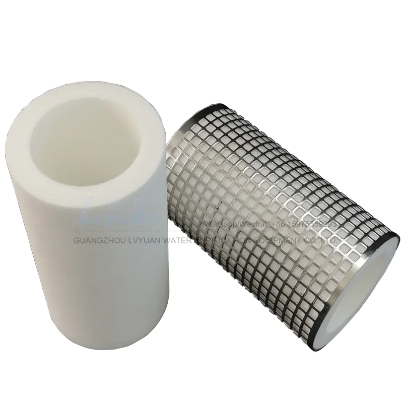 Customized melt blown/Spun sediment water filter 1/5/10 microns PP cartridge water filter with plastic stainless steel core