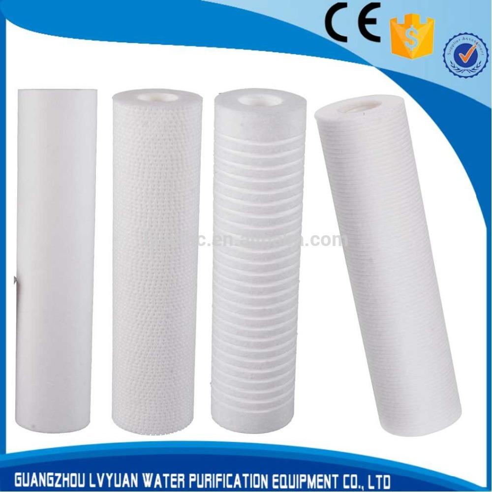 RO water filter parts 1st stage PP PPF sediment filter Cartridge with 1 5 micron